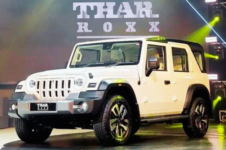 Mahindra Thar ROXX Hits Record 1.76 Lakh Bookings in Just 60 Minutes