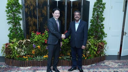 Dharmendra Pradhan Meets Singapore PM Lawrence Wong: Focus on Education and Skills Development