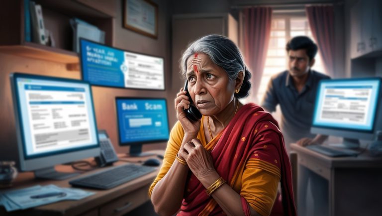 Senior citizen duped by cyber frauds in Mumbai