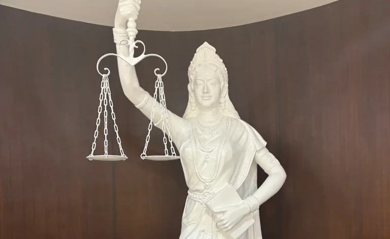 Supreme Court Unveils New Lady Justice Statue: “Law is Not Blind,” Constitution Replaces Sword