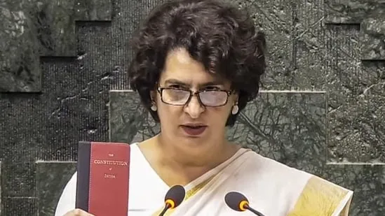 Priyanka Gandhi Makes a Cultural Statement in Parliament Debut as Wayanad MP