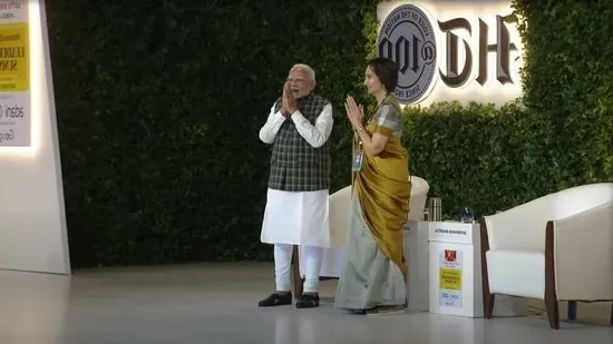 PM Modi at HTLS 2024: “Terrorists Now Feel Unsafe in Their Homes”