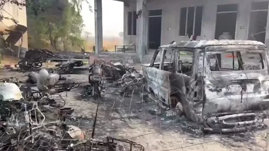 Violence Erupts in Tonk, Rajasthan During By-Polls; 60 Arrested After SDM Assault and Arson