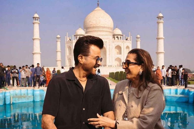 Anil Kapoor and Sunita Kapoor Recreate Magic at the Taj Mahal Anil Kapoor and Sunita Kapoor Recreate Magic at the Taj Mahal