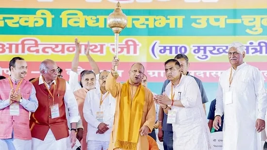 UP By-Elections: Yogi Adityanath Takes Aim at SP, Congress in Fierce Campaign Push