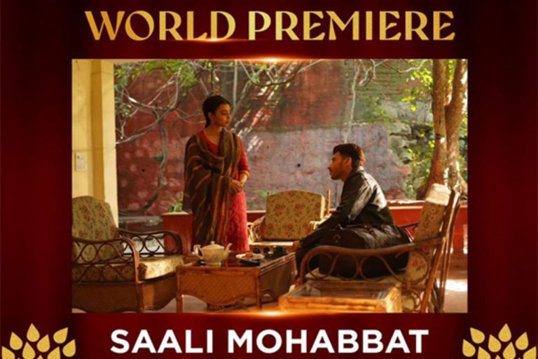 Saali Mohabbat” Featuring Radhika Apte and Divyenndu Set for Global Premiere at IFFI 2024