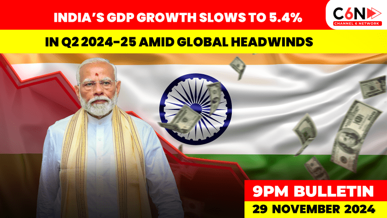 India’s GDP Growth Slows to 5.4% in Q2 2024-25 Amid Global Headwinds