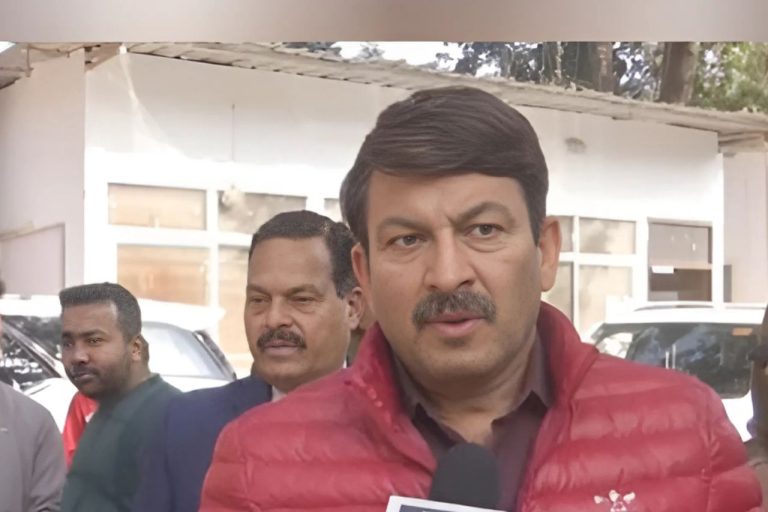 BJP Leader Manoj Tiwari Slams Arvind Kejriwal Over ‘Ego-Driven’ Politics