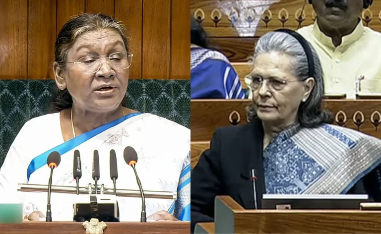 Sonia Gandhi Remarks on President Droupadi Murmu Spark Controversy