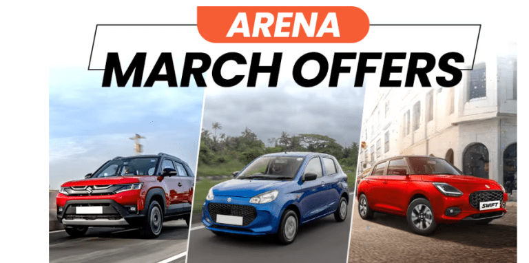 Maruti Arena Car Discounts March 2025: Save Big on Your Favorite Models