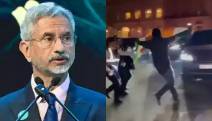 Khalistani Terrorists Heckle EAM S. Jaishankar in London