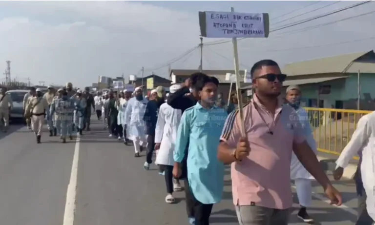 Waqf Bill Sparks Massive Uprising in Manipur: 5,000 Rally in Thoubal