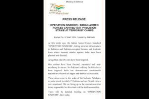 Operation sindoor