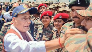 Rajnath singh's warning to pakistan