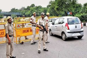 Delhi security alert