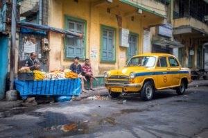 Kolkata yellow taxis green makeover