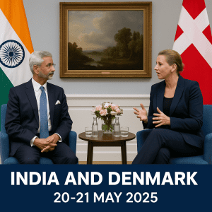 India and denmark deepen green cooperation and strategic engagement during high-level diplomatic visit: may 2025