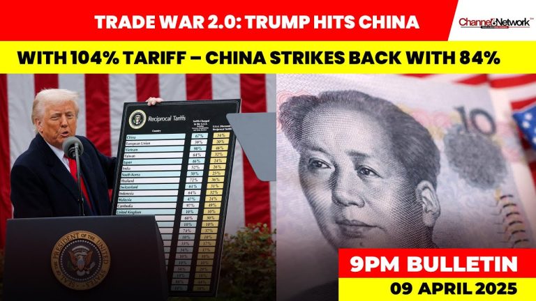 TRADE WAR 2.0: Trump Hits China with 104% Tariff – China Strikes Back with 84%