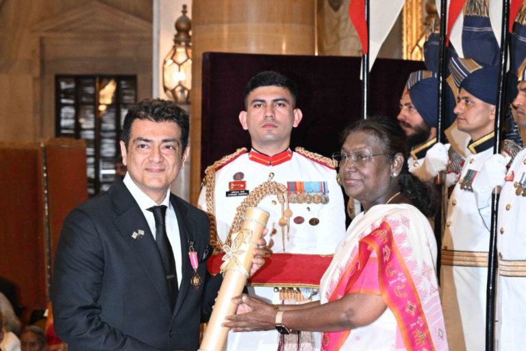 Ajith Kumar conferred Padma Bhushan : 2025