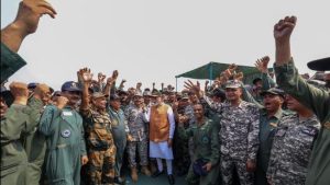 Pm modi adampur visit