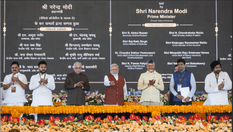 ₹58,000 Crore Boost in Amaravati: PM Modi Ignites Andhra’s Growth Engine