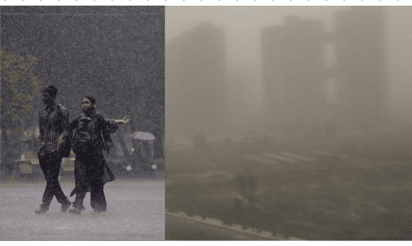 5 Powerful Impacts of Rainfall, Thunderstorms, and Gusty Winds on Delhi-NCR After Dust Storms