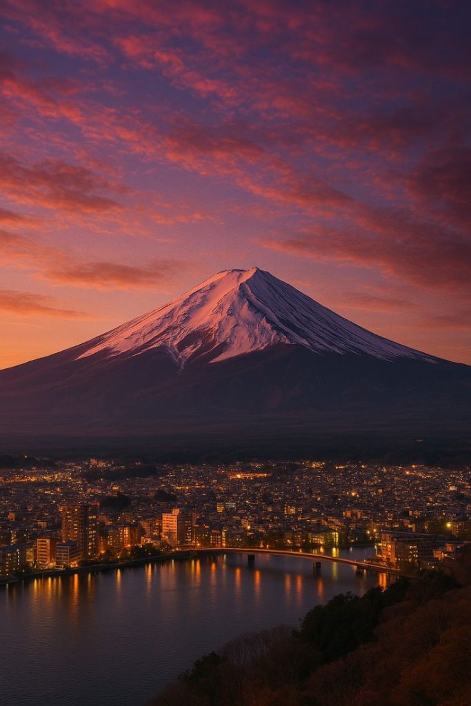He was rescued from mount fuji. Then he climbed back 1 more time—for his phone