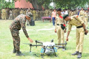 Ncc cadets drone training