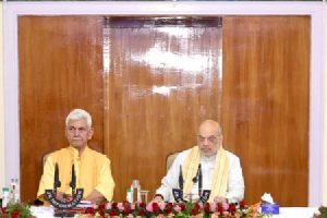 Amit Shah Jammu Kashmir Visit Today