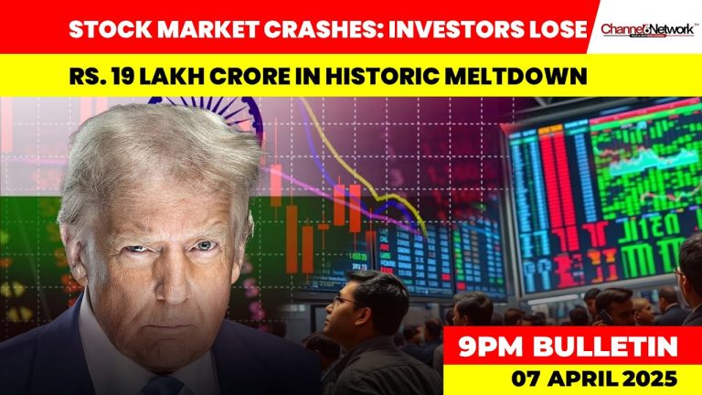 Stock Market Crashes: Investors Lose Rs. 19 Lakh Crore in Historic Meltdown Amid US Tariff Shock