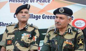 Amit shah talks with dg's of bsf