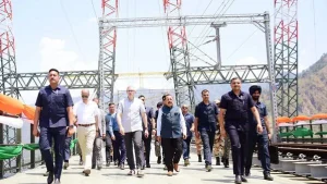 PM Modi inaugurates Chenab Bridge