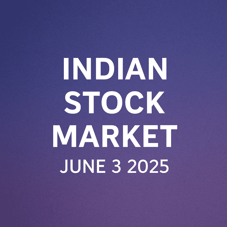 Indian Stock Market Opens Mixed on June 3, 2025: Nifty 50 Slightly Down, Broader Markets Show Resilience
