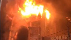 Fire at West Delhi Banquet