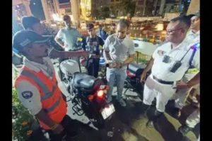 Kolkata Police Crackdown on Motorcycles