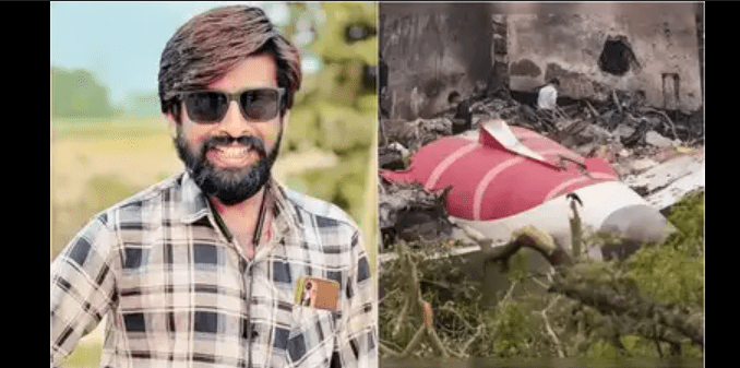 Missing 34 year old Filmmaker Mahesh Jirawala Confirmed Dead in Ahmedabad Plane Crash