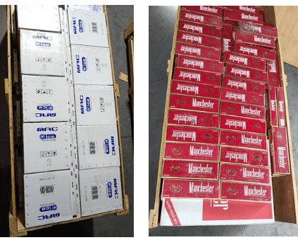 DRI Seizes Over 92 Lakh Smuggled Foreign-Origin Cigarettes Worth Rs 18.2 Crore in Chennai in Major Blow to Smuggling Racket