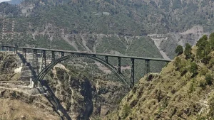 PM Modi inaugurates Chenab Bridge