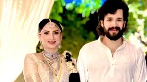 Akhil Akkineni and Zainab Ravdjee