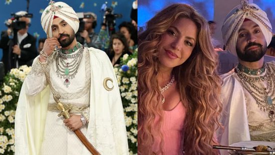 Diljit Dosanjh Met Gala Debut: How Shakira Helped Him Make History with His Kirpan and Cultural Pride