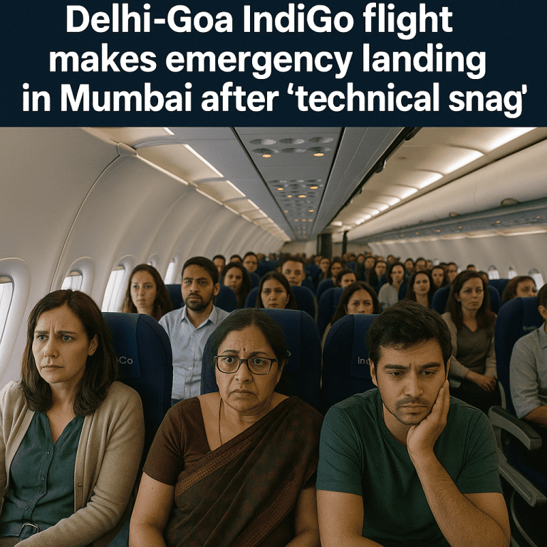 Indigo Flight Emergency Landing Mumbai: Engine Malfunction Forces Safe Diversion