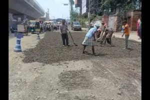 VIP Road Repairs Spark Traffic Chaos