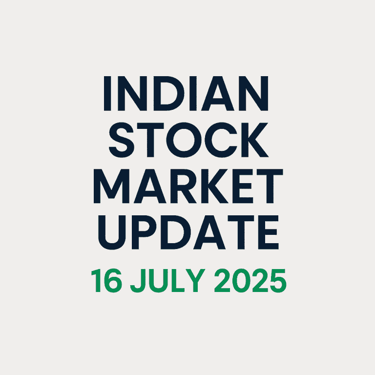 16 July 2025 Nifty 50 Ends Slightly Higher; 20MICRONS and FISCHER Among Top Gainers, GVPTECH-RE Plunges Over 37% 16 July 2025 Nifty 50 Ends Slightly Higher; 20MICRONS and FISCHER Among Top Gainers, GVPTECH-RE Plunges Over 37%