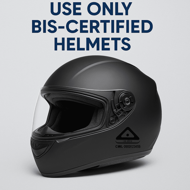 Centre Urges Citizens to Use Only BIS-Certified Helmets to Ensure Road Safety: Over 2,500 substandard helmets seized in Delhi