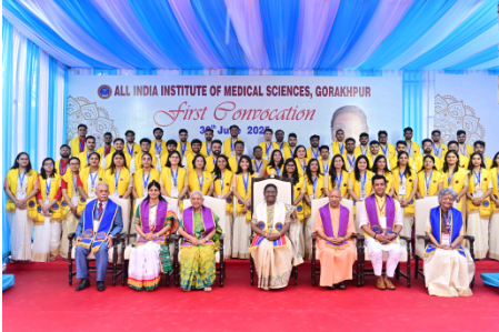 President Murmu Graces First Convocation of AIIMS Gorakhpur: A Moment of Pride for India’s Expanding Medical Excellence- June 2025