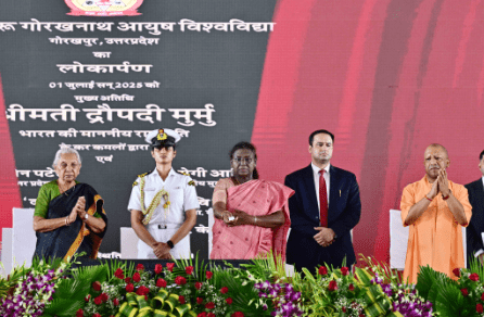 President Murmu Inaugurates Mahayogi Guru Gorakhnath AYUSH University: A Landmark Step in Holistic Healthcare: July 2025