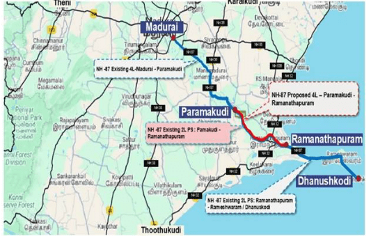 Cabinet Approves Rs 1,853 Cr 4-Lane Highway Project Between Paramakudi and Ramanathapuram: Boost to Connectivity, Economy & Tourism in Southern Tamil Nadu