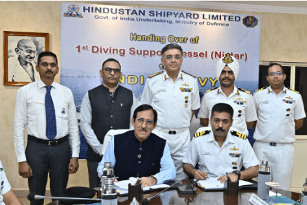 Indian Navy Inducts ‘Nistar’ — First Indigenous Diving Support Vessel to Enhance Undersea Rescue Capabilities: July 2025