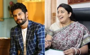 Smriti Irani and Amar Upadhyay