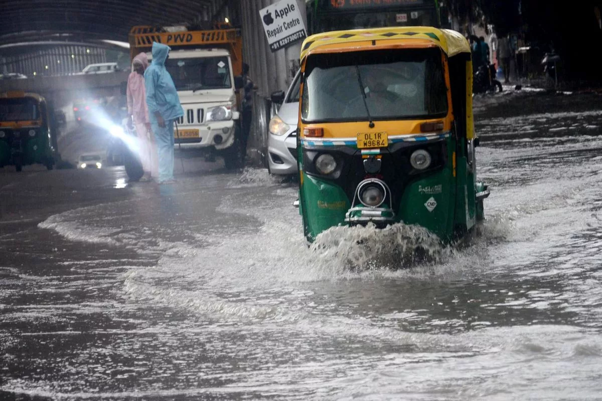 Heavy Rain In Delhi